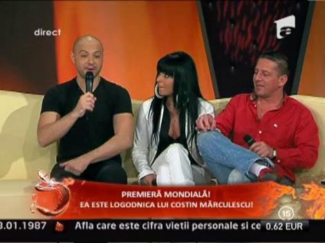 Premiera Mondiala! Ea este logodnica lui Costin Marculescu!