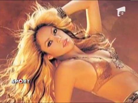 Shakira va poza intr-o revista pentru barbati