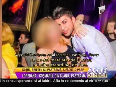 Loredana Pastrama, facuta praf de sotul ei