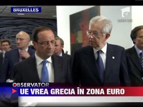 UE vrea Grecia in zona euro