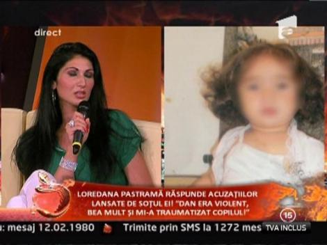 Loredana Pastrama: "Mi-a traumatizat copilul. Bea cate 40 de beri."