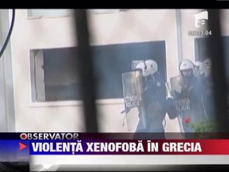 Violenta xenofoba in Grecia
