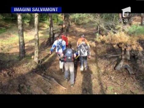 Un turist german s-a accidentat la concurs enduro in Pasul Prislop