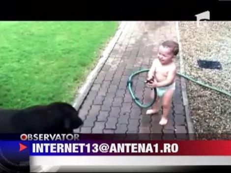 Distractie cu furtunul