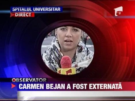 Carmen Bejan a fost externata