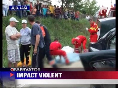 Accident grav in Iasi: 3 morti