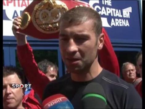 Lucian Bute a trecut proba cantarului