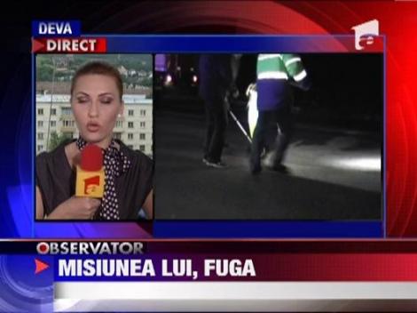 Politist cercetat pentru fuga de la locul accidentului