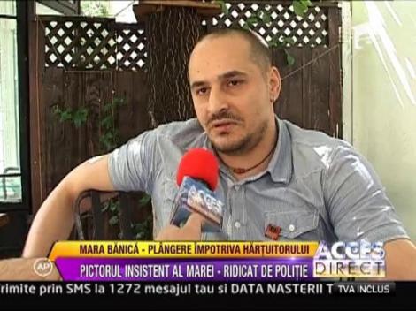 Hartuitorul Marei Banica, saltat de catre politie