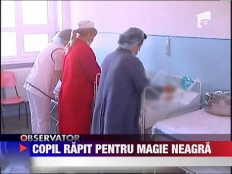 Copil rapit pentru magie neagra