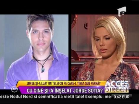 Sotia lui Jorge: "Am divortat pentru ca Jorge era indragostit de altcineva"