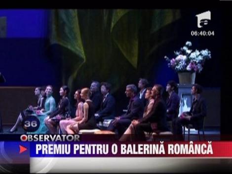 Balerina Alina Cojocaru, printre laureatii din acest an ai premiilor Benois