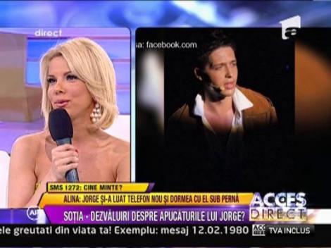 Sotia lui Jorge: "El a vrut sa ramana cu mine, desi avea o relatie in paralel"