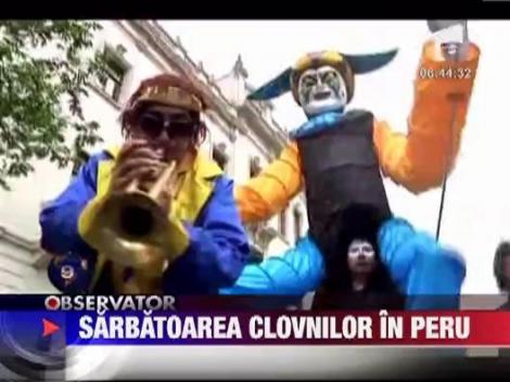 Sarbatoarea clovnilor in Peru