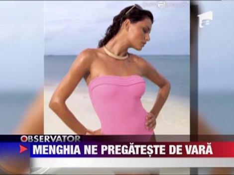 Catrinel Menghia ne pregateste pentru vacanta