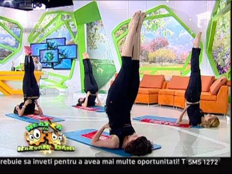 Exercitii pilates cu Roxana Vancea