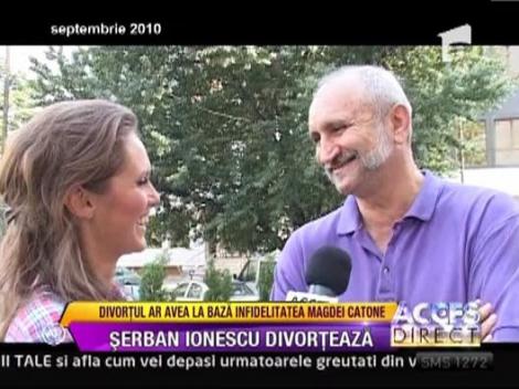 Ionescu si Magda Catome au decis sa se desparta