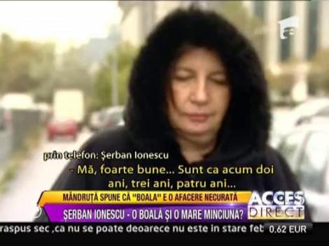 Actorul Serban Ionescu: "Poate sa fie borelioza cu manifestari de scleroza multipla!"