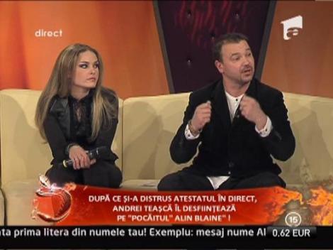 Andrei Teasca: "Alin Blaine este un impostor!"