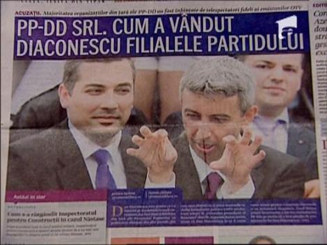 Afla cum a vandut Dan Diaconescu filialele partidului PP-DD