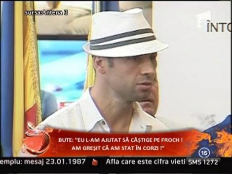 Declaratiile lui Lucian Bute la sosirea in Romania