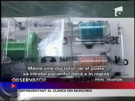 Serban Ionescu si-a pus viata in mainile medicilor din Germania