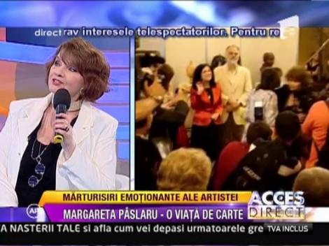 Margareta Paslaru si-a lansat autobiografia