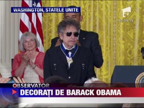 Nume celebre decorate de Barack Obama