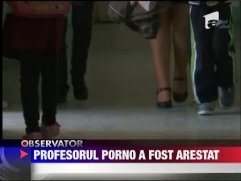 Profesorul acuzat de pornografie infantila a fost arestat!