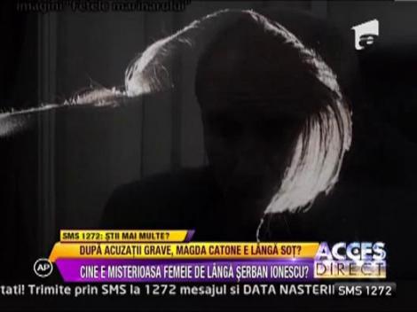 Cine este misterioasa femeie de langa Serban Ionescu?