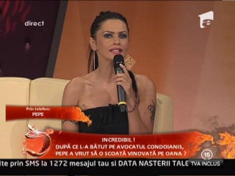 Pepe: "La partaj am stabilit ca eu sa intru in posesia camarutei"