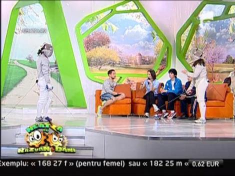 Demonstratie de scrima la Neatza