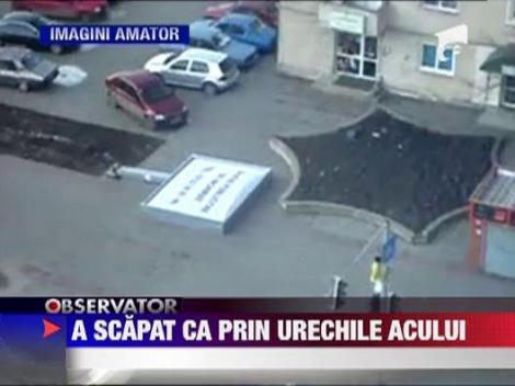 Panourile publicitare din Pascani au inceput sa cada