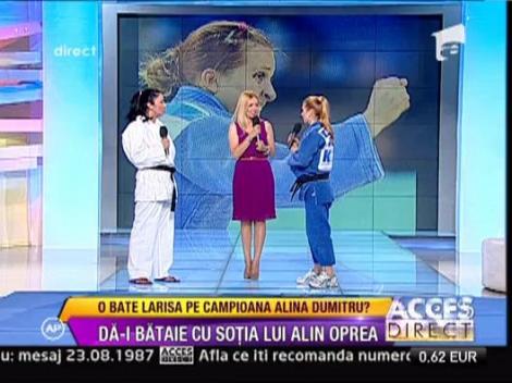 Larisa Oprea si Alina Dumitru, la Acces Direct