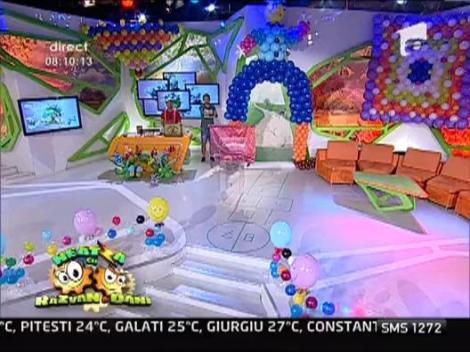 "Neatza cu Razvan si Dani" si-a deschis portile pentru copii