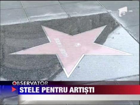 Iurie Darie si Marin Moraru, stea pe Aleea Celebritatilor