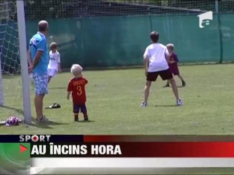 Tricolorii lui Piturca au incins hora bucuriei