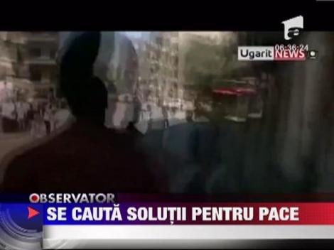 Se cauta solutii pentru pace in Siria