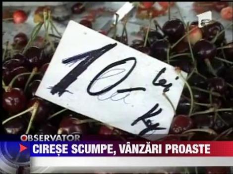 Ciresele, la pret de delicatese