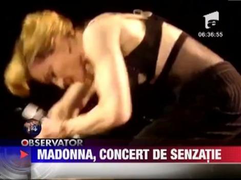 Madonna, concert de senzatie