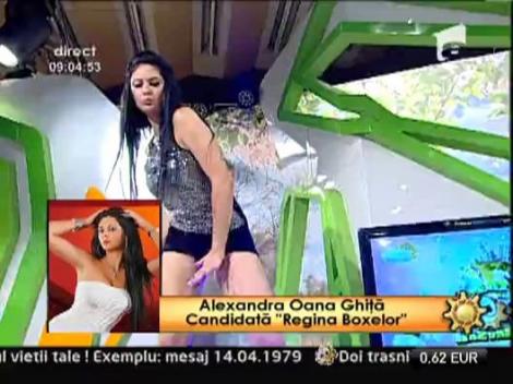 Semifinalele concursului "Regina Boxelor" - Alexandra Oana Ghita