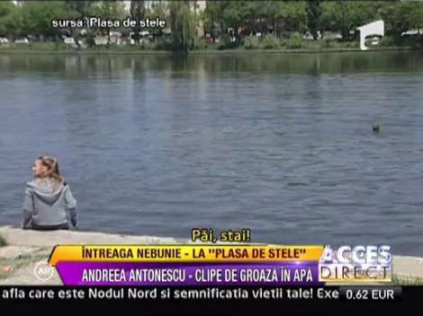 Andreea Antonescu a salvat un om orb de la inec