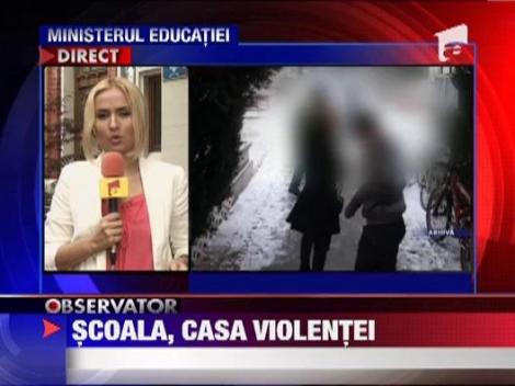 Scoala romaneasca se transforma in casa violentei