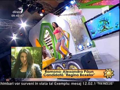 Semifinalele concursului "Regina Boxelor” - Alexandra Paun