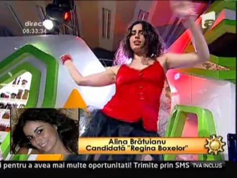 Semifinalele concursului "Regina Boxelor” - Alina Bratuianu