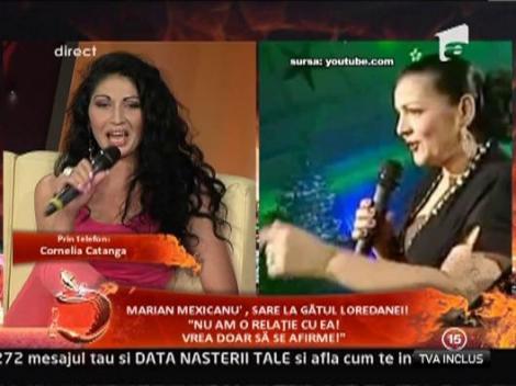 Cornelia Catanga sare la gatul Loredanei Pastrama