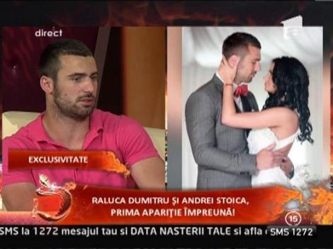 Raluca Dumitru si Andrei Stoica, prima aparitie impreuna