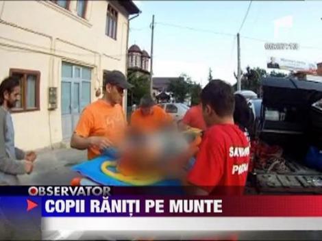 Prahova: O masina s-a rasturnat intr-o rapa in Muntii Baiului