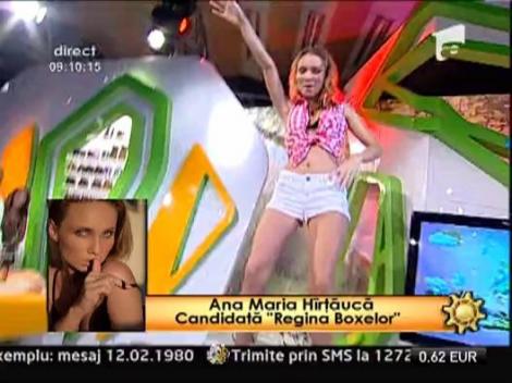 Semifinalele concursului "Regina Boxelor” - Ana Maria Hirtauca