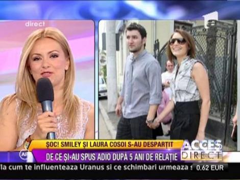 Smiley si Laura Cosoi s-au despartit